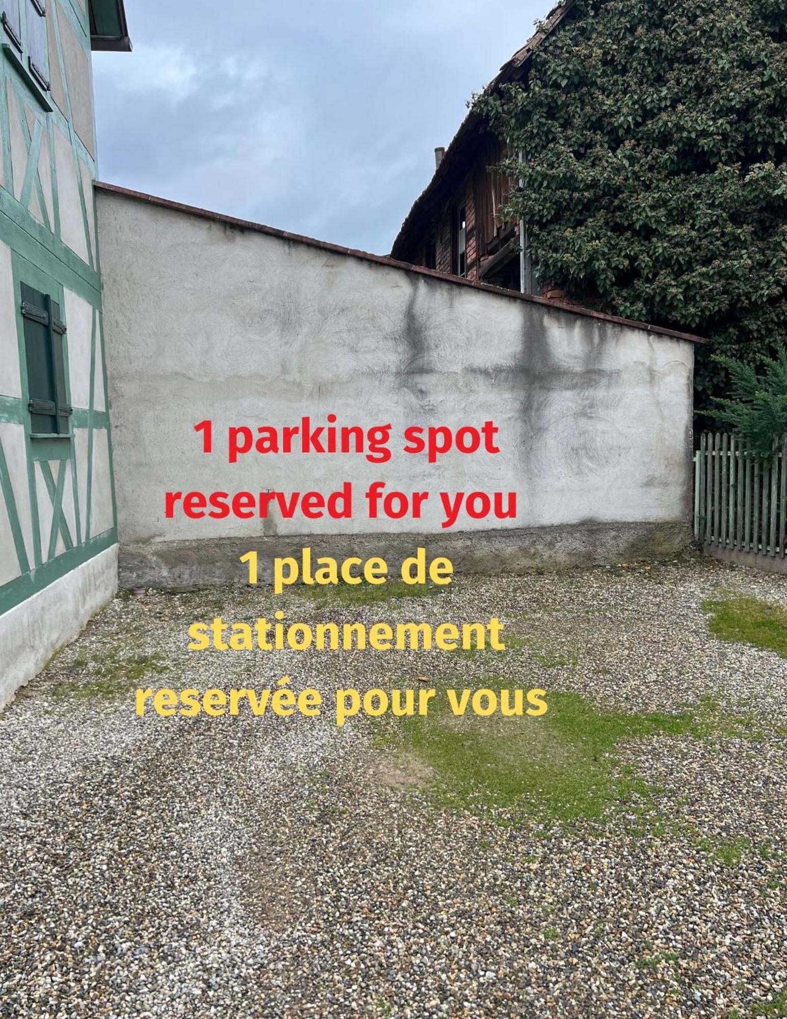 Gite Chez Marie-Sarah Petite Maison Calme Parking Ebersheim Экстерьер фото